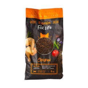 Сухий корм Fitmin For Life Adult Chicken з куркою для дорослих котів, 8 кг 69 фото